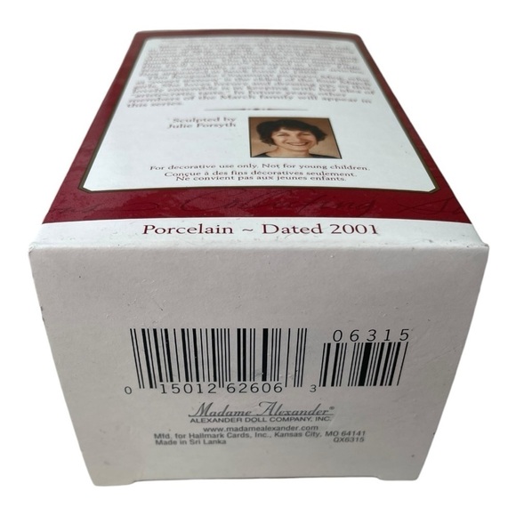 NWT Hallmark Keepsake 2001 Margaret “Meg” March Little Women Christmas Ornament - Picture 2 of 3